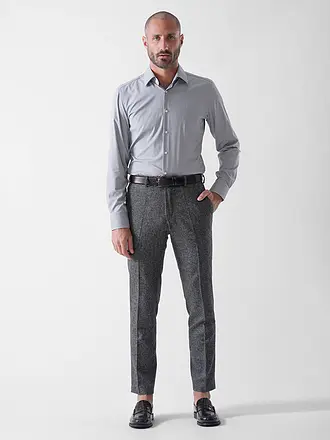 BOSS | Hemd Slim Fit HANK | grau